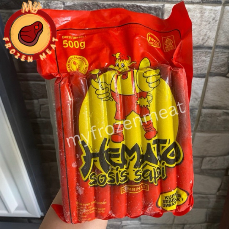 

Hemato sosis sapi kombinasi 500gr 15pcs