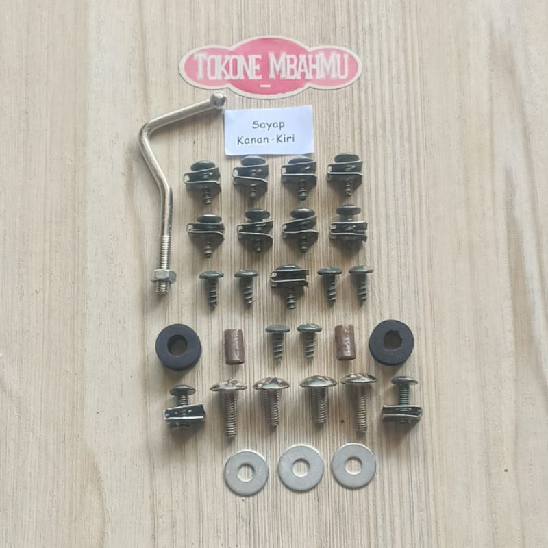 Baut Cover Body Bodi Sayap Kanan Kiri Suzuki Shogun SP 125 FD125 FD 125