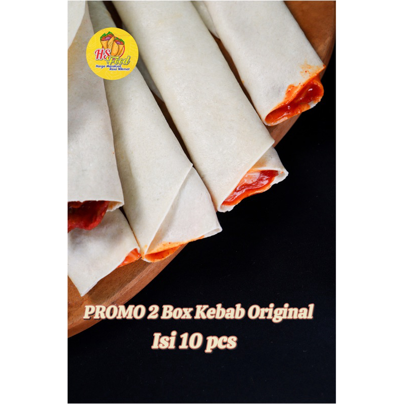 

Promo 2 Box Kebab Original HS Food - HALAL