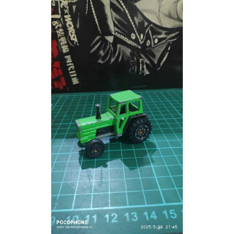 diecast majorette tractor loose