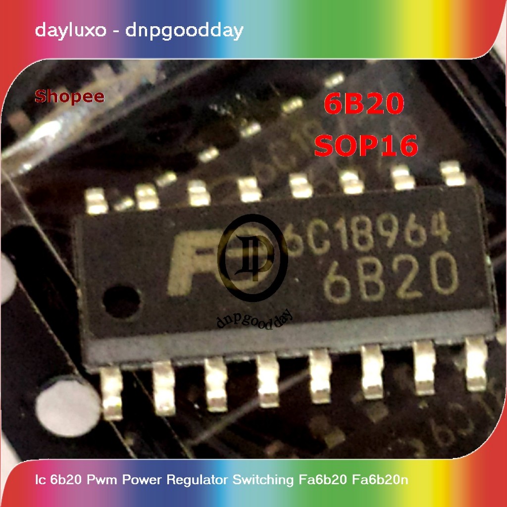 ic 6b20 pwm power regulator switching fa6b20 fa6b20n