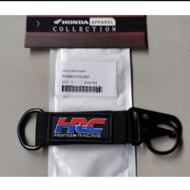 gantungan kunci honda HRC original Apparel honda