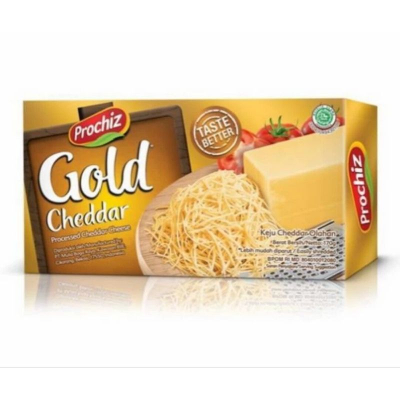 

keju cheddar gold prochiz 165 gr