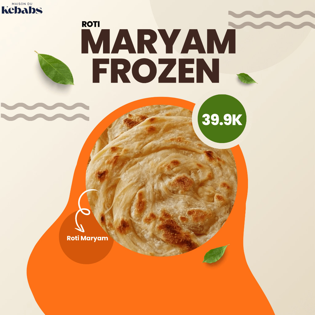 

Maryam FROZEN/Roti CANAI. isi 5PCS [CEMILAN INSTAN] [MAKANAN INSTAN] [MARYAM FROZEN] [MAKANAN FROZEN]