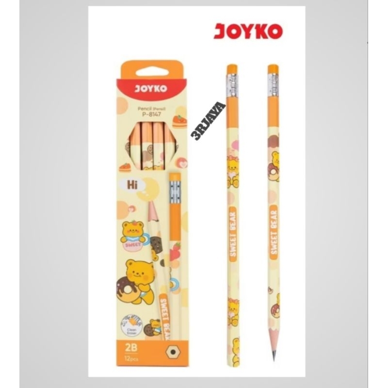 

pencil joyko p-8147 pensil sekolah 2b