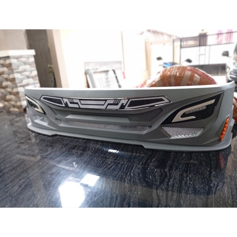 Bemper truk canter HDL foglamp patriot