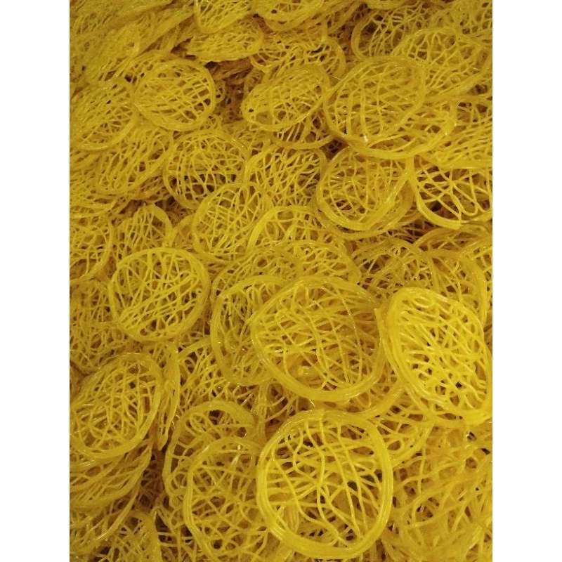 

Kerupuk Mie Kuning mentah besar 1kg