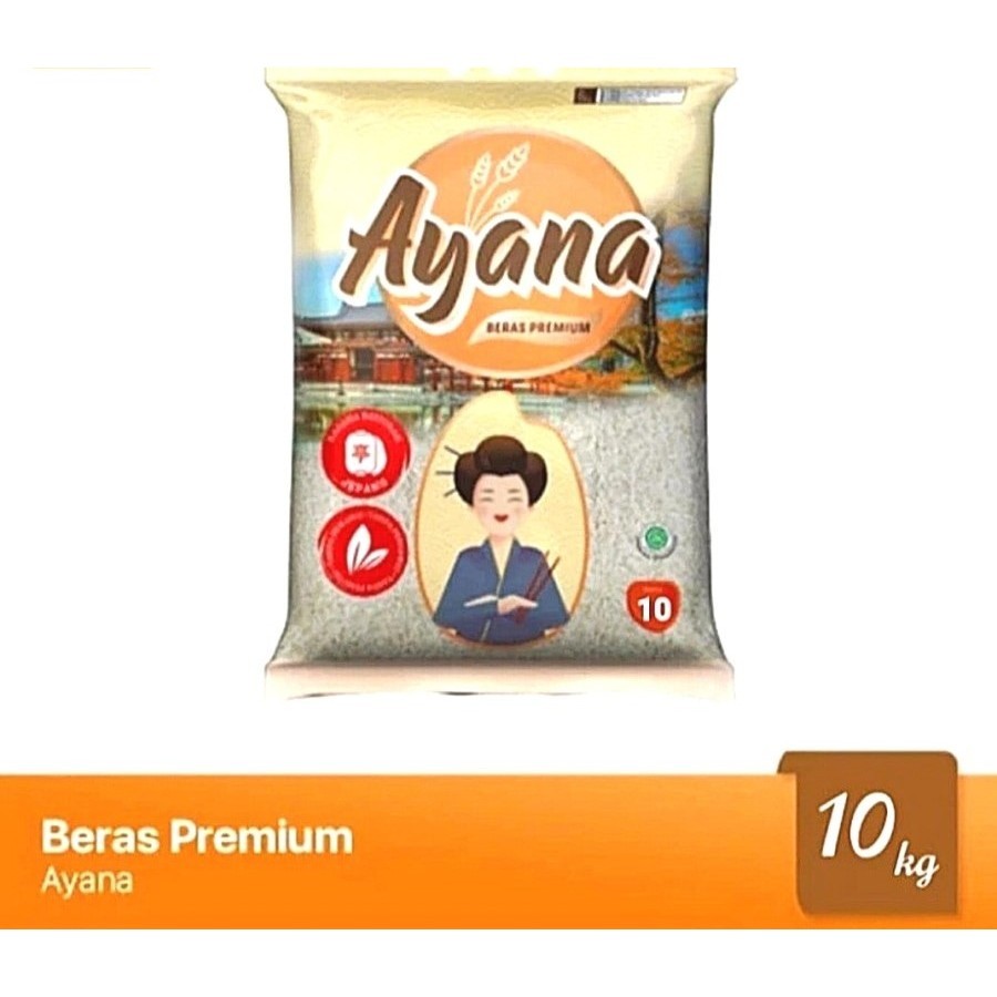 

RB BERAS AYANA GOLD BERAS JEPANG 5kg 10kg 20kg / Beras Ayana 5kg 10kg 20kg