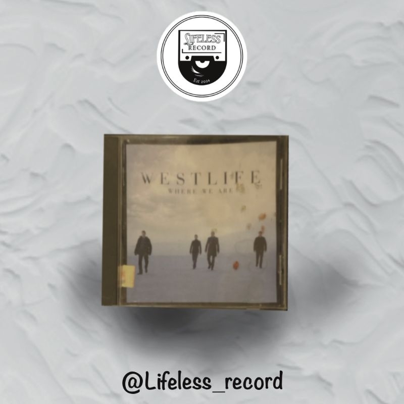 CD compact disc Westlife