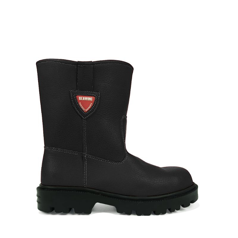 Promo Sepatu Safety Boots Shoes Pria Proyek Welder Pertambangan Ujung Besi Premium Original Rexwing