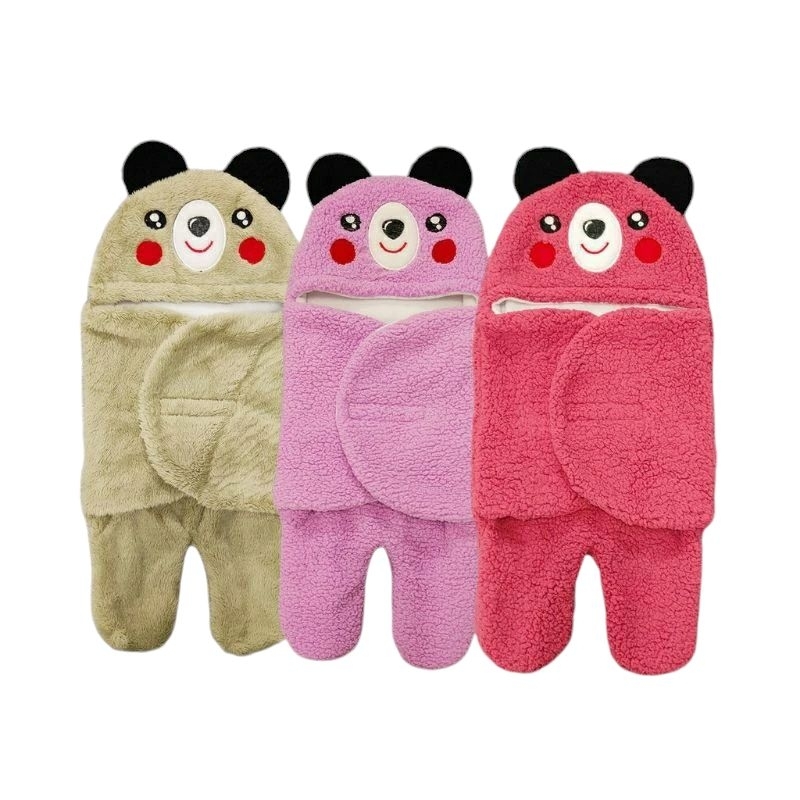 Selimut Bayi Boboko - Selimut Bayi Model Karakter - Selimut bayi kain Bulu Halus - Baby Blanket Bobo