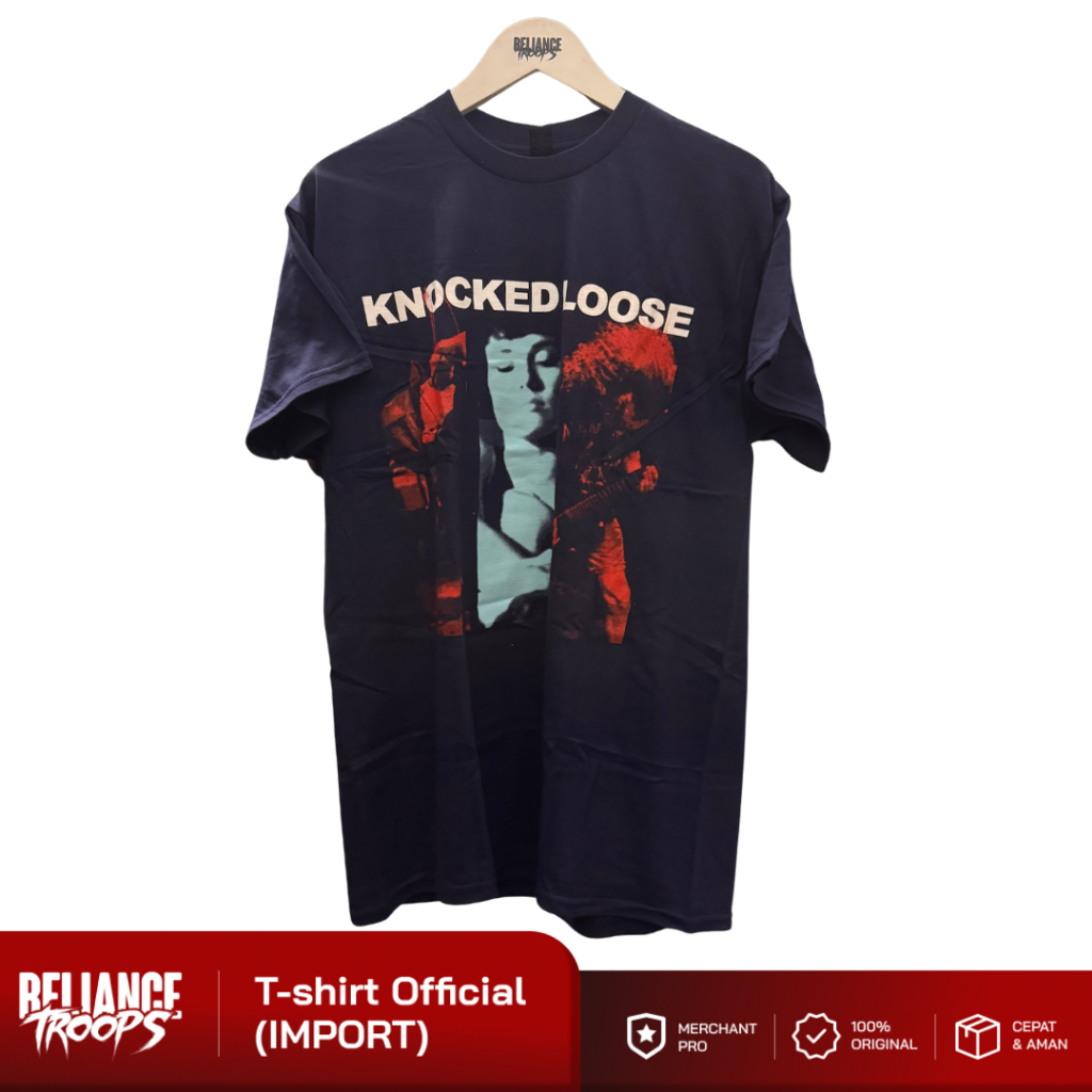 T-shirt Official | Knocked Loose - Happiness (Navy)