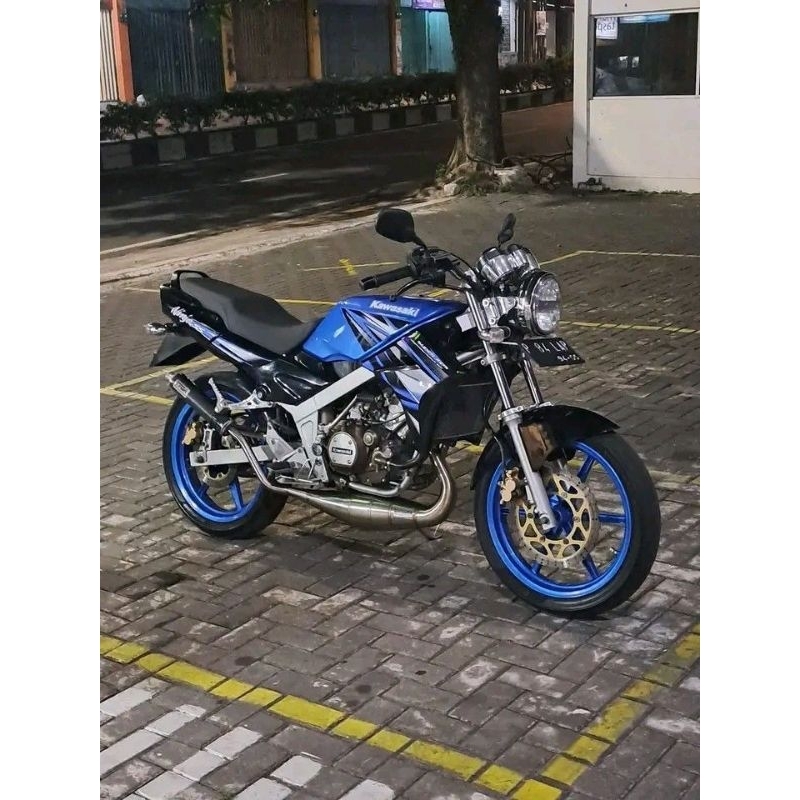 STRIPING STIKER LIST BODI MOTOR STANDAR NINJA SS TAHUN 2013 BIRU NINJA SS 2013 BIRU