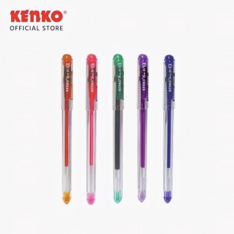 

Kenko Easy Gel 0.5mm Warna Warni / Pulpen Gel Kenko