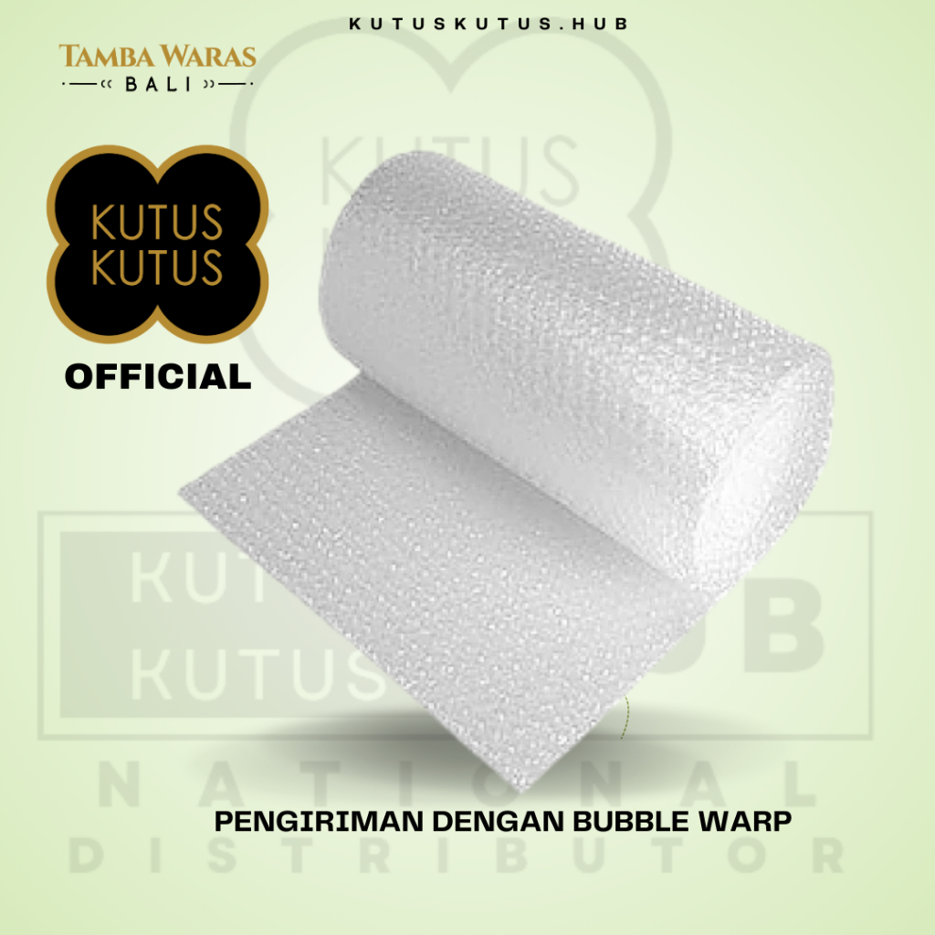 

Kemasan paket dengan bubble warp