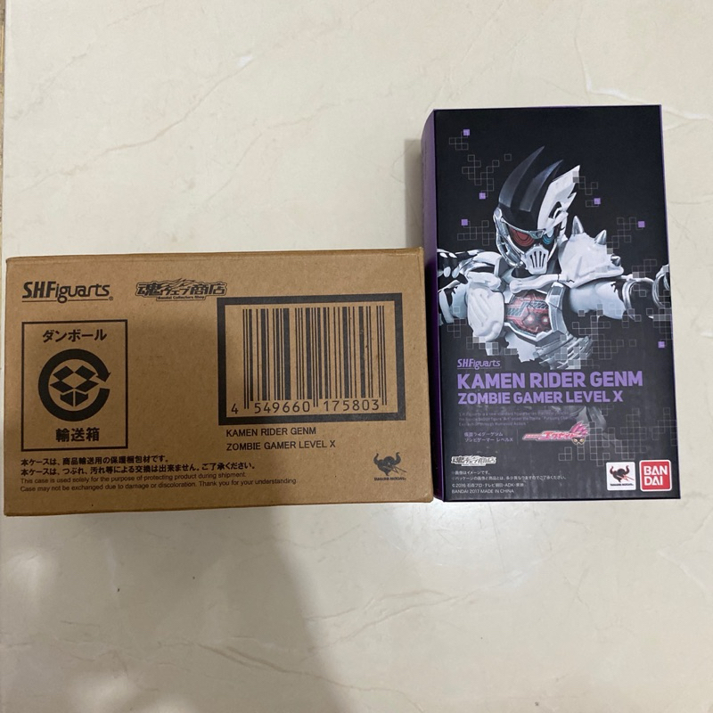 SHF KAMEN RIDER GENM ZOMBIE LEVEL X
