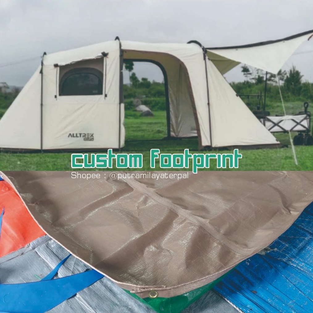 Alltrek Tents Custom Footprint  Alas Landwolf Tenda Eclipta Alltrek Dan Mooqi Qi KODE O5B3