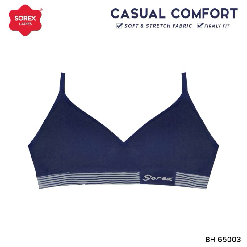 Bra Sorex Tanpa Kawat | Bra Sorex Busa Tipis Kait 2 Bra Sorex art 65003