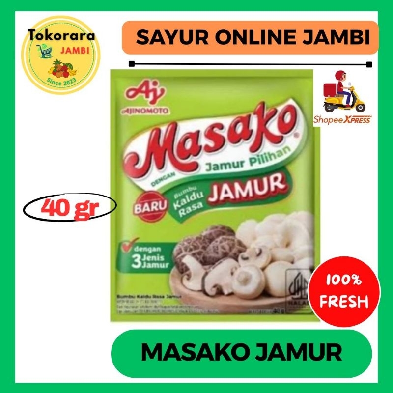 

Masako kaldu jamur 40gr-Tokorara.jambi