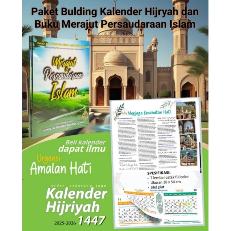 

Paket Buku dan Kalender Hijriyah 1447 H (2025-2026 M)