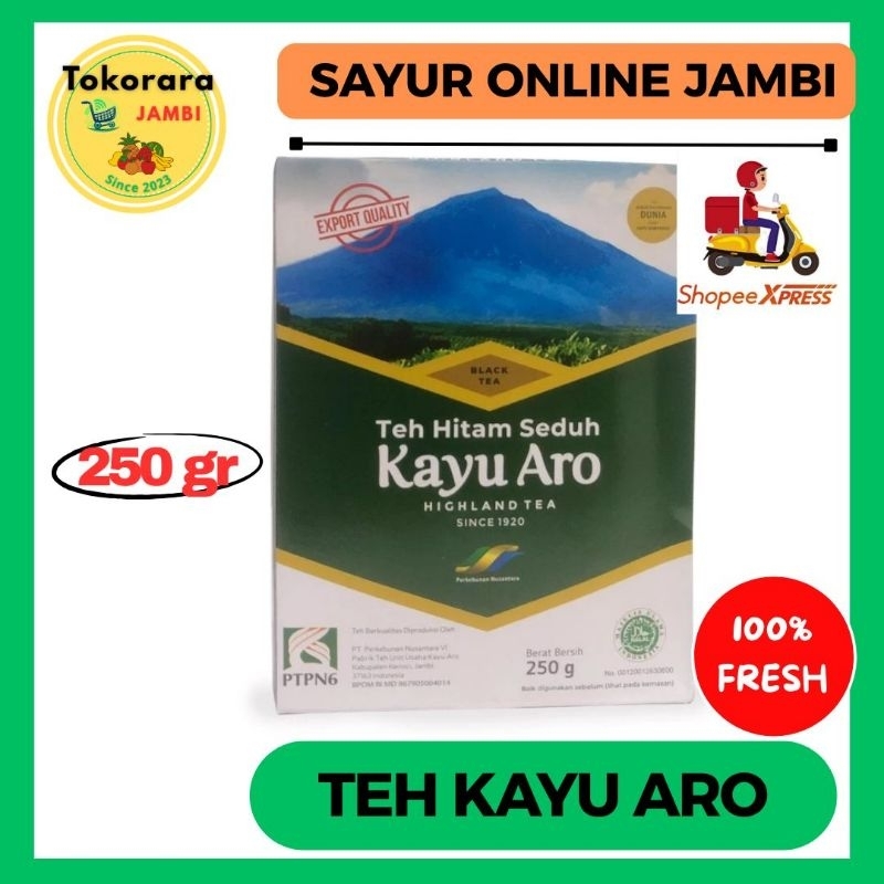 

Teh hitam Kayu Aro Kerinci 250Gram bubuk teh hitam -tokorara.jambi