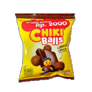 

CHIKI SNACK BALLS COKLAT PCK 16g