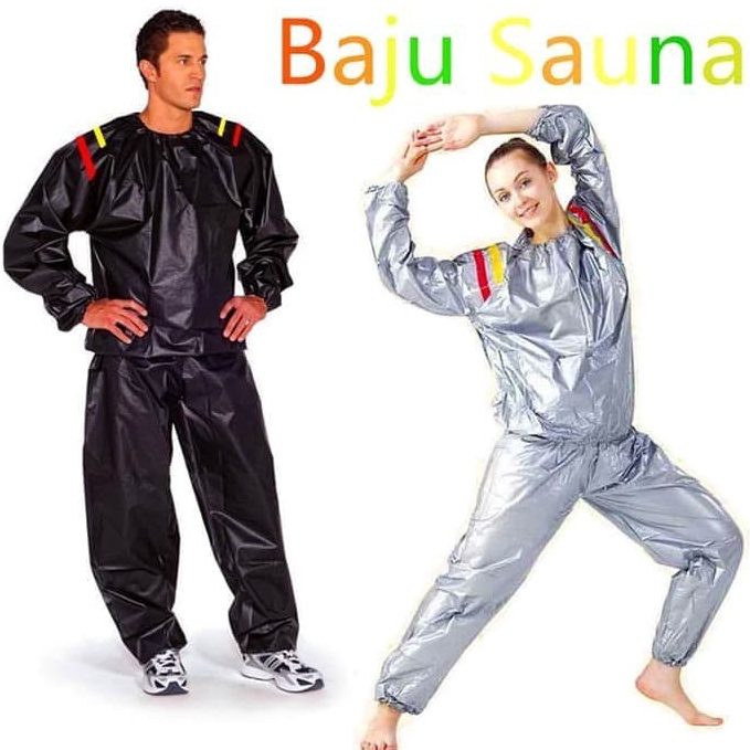 KODE Y59C Baju Sauna Sauna Suit Jaket Sauna Suit Baju Olahraga