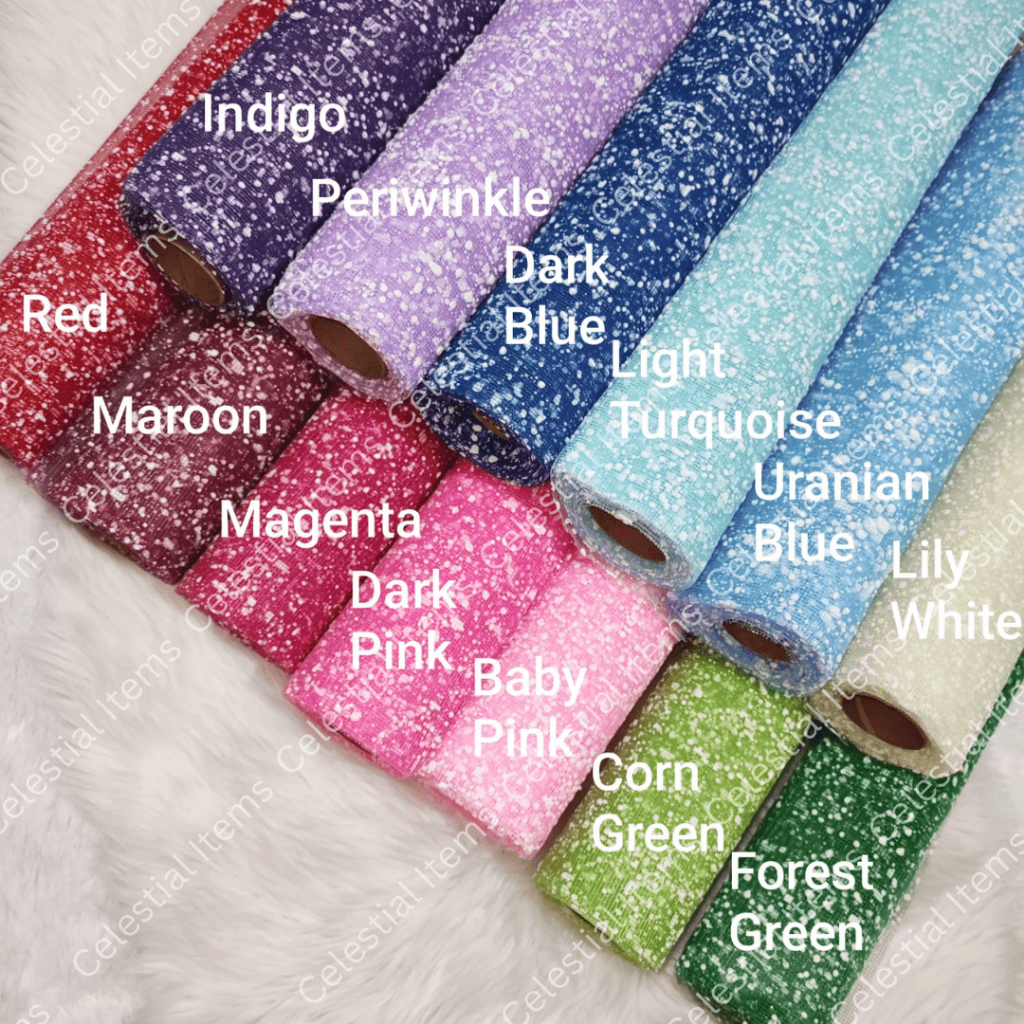 

Flower Wrapping Kain Tile Salju