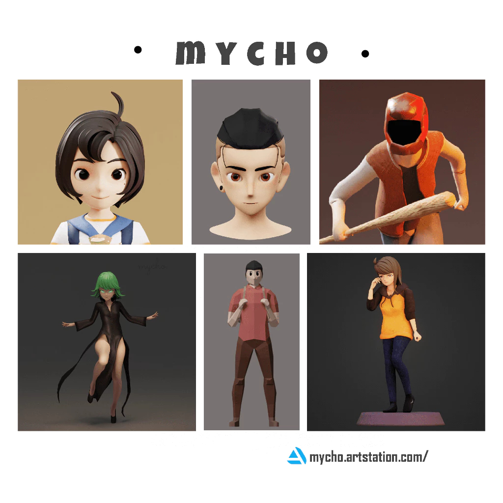 Jasa Desain Joki 3D Modeling Karakter Produk