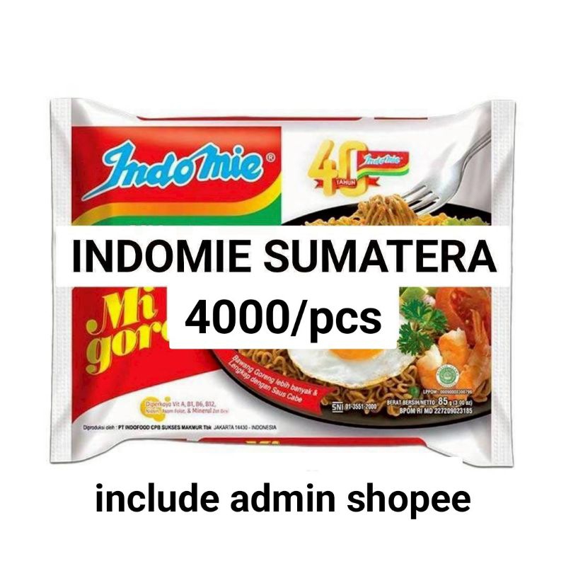 

INDOMIE GORENG SUMATERA