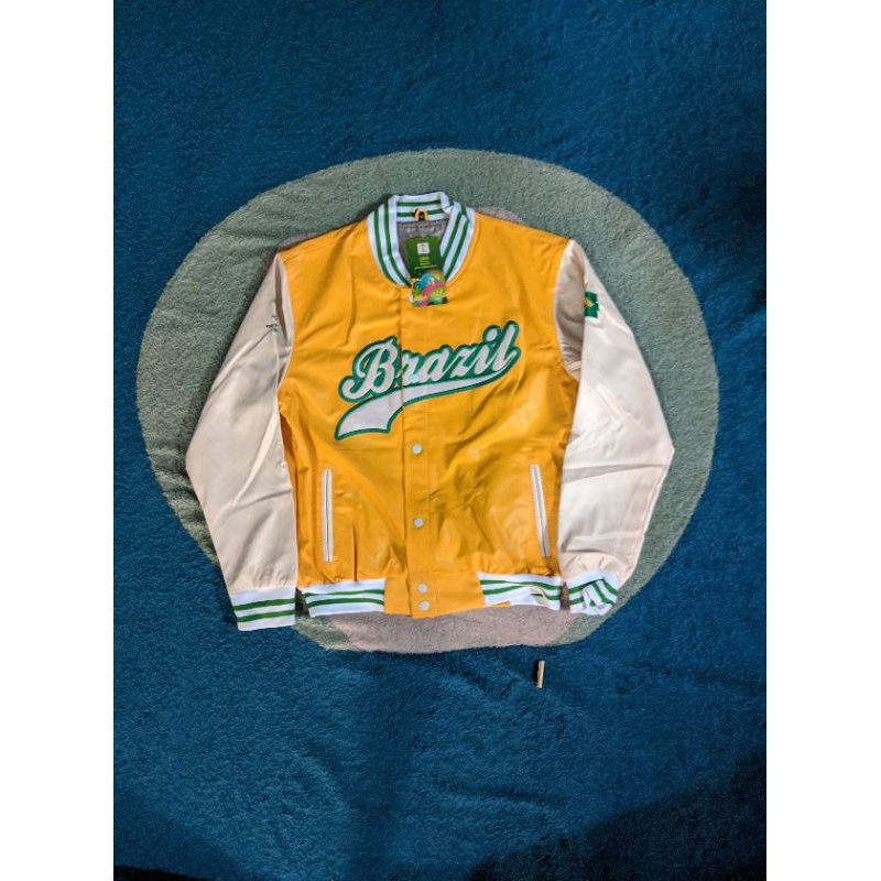 varsity jaket brazil new
