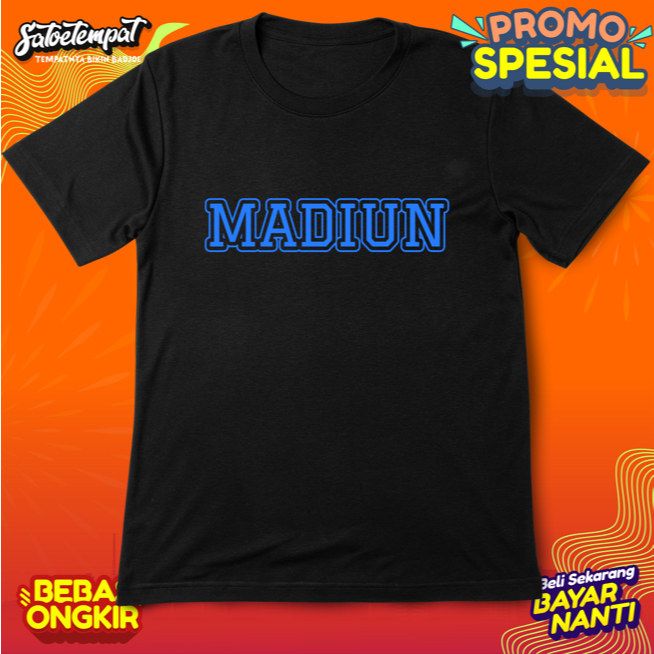 Kaos-Tshirt Madiun Kota Gadis Kota Pendekar