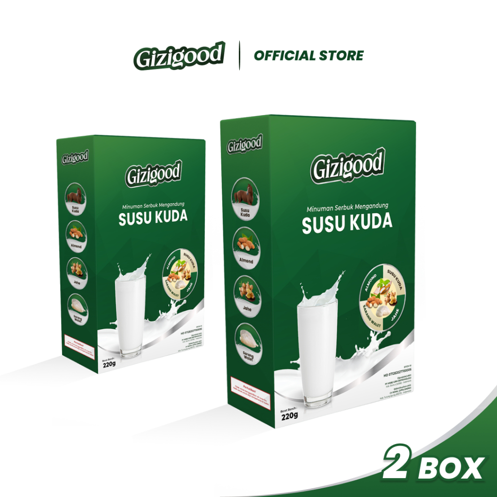 

Gizigood Susu Kuda Sumbawa (2 Box)