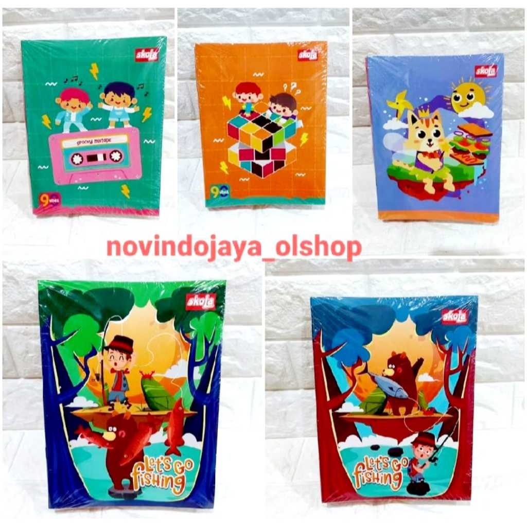 

BUKU TULIS MEREK SKOLA BY SIDU ISI 58 LEMBAR TERMURAH ECER 1PCS