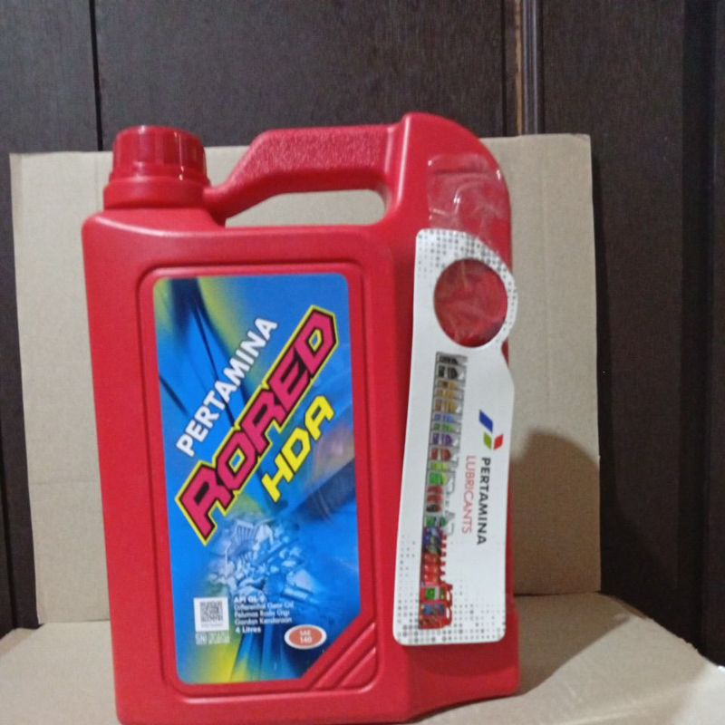 PERTAMINA RORED HDA SAE 140 4Ltr