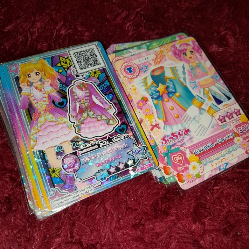 Aikatsu OGkatsu/stars/friends card sets