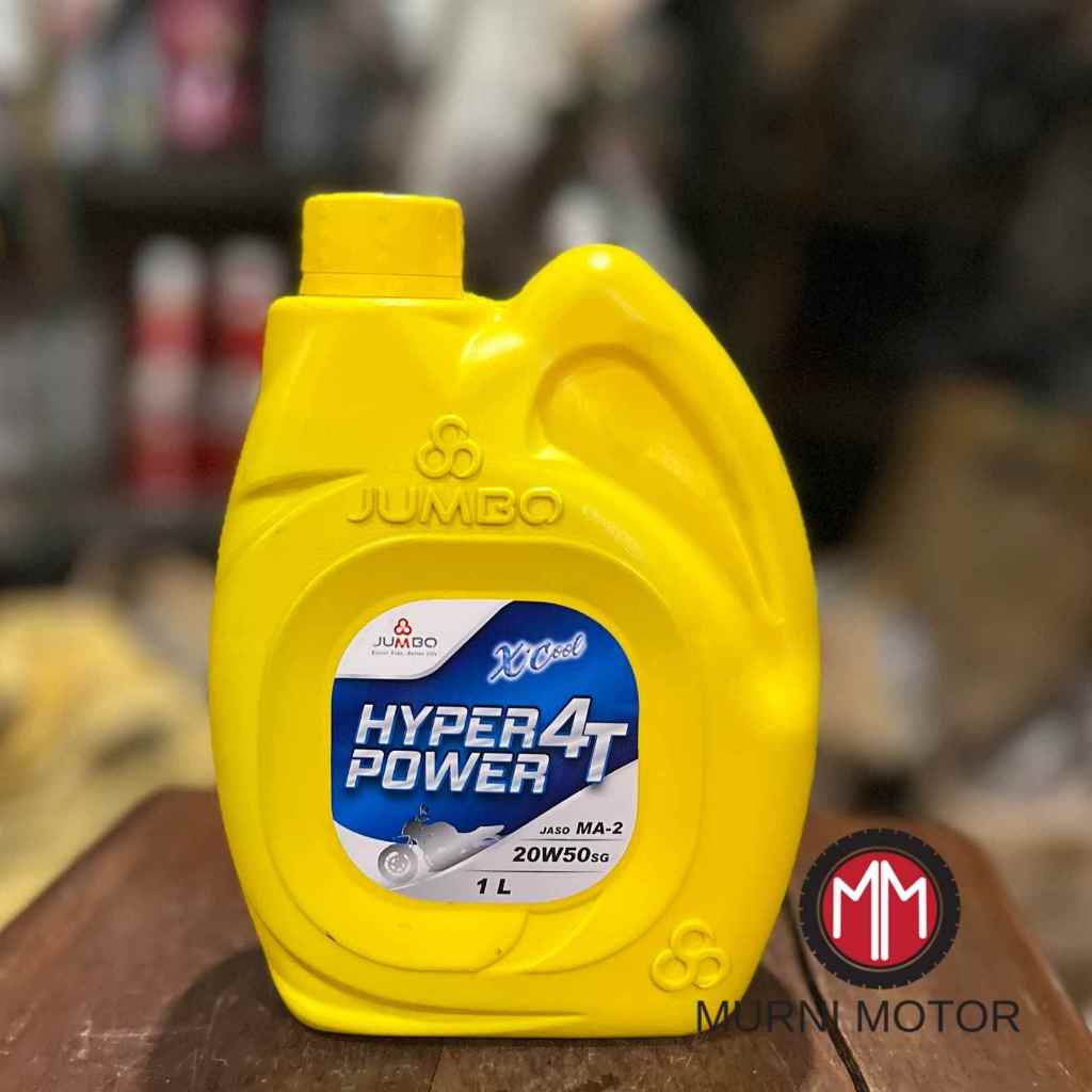 OLI MESIN JUMBO HYPER POWER 4T 20W50 1L