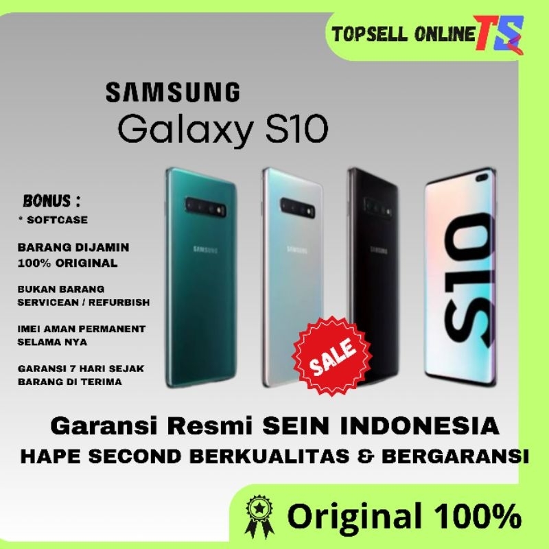Samsung Galaxy s10 | S10 Plus Second Original Resmi Sein