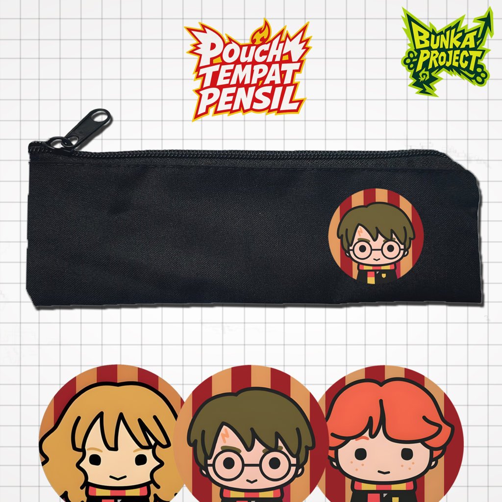 

Pouch Tempat Pensil Harry Potter Trio Murah Bahan Souvenir Pernikahan Bisa Bayar Ditempat cod Gift Anniversary Couple Hampers Kado