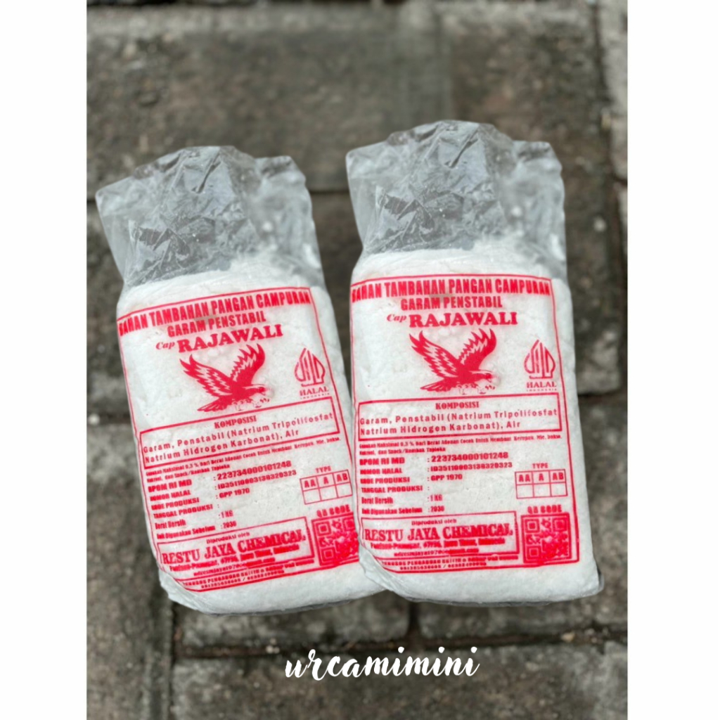 

BEST ⚡ELLER☞ Pengembang Buat Krupuk Cap Rajawali - Garam Bleng Rajawali BPOM Berat 1000gr