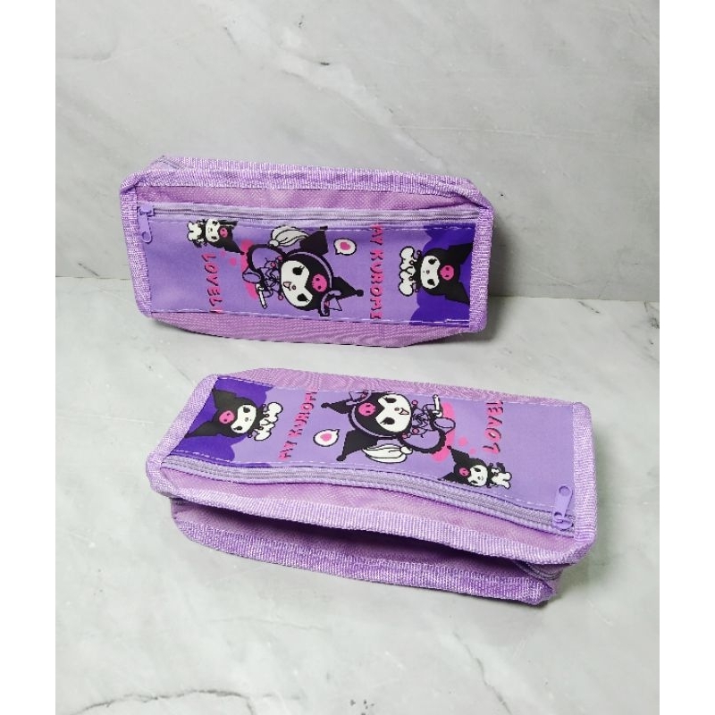 

TEMPAT PENSIL KAIN KUROMI / KOTAK PENSIL KARAKTER / TEMPAT ALAT TULIS