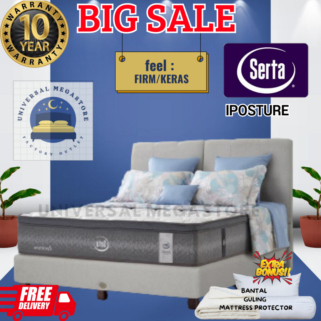 SERTA Kasur Springbed NEW iPOSTURE