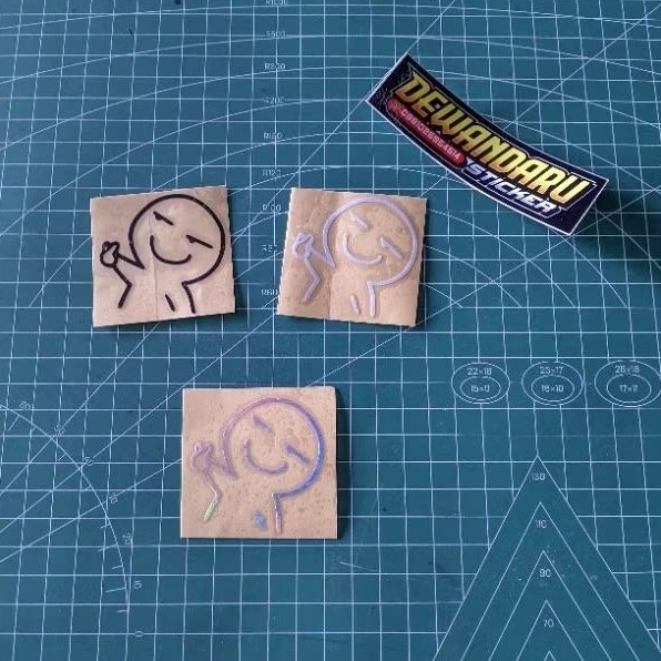 

stiker cutting sarangheo