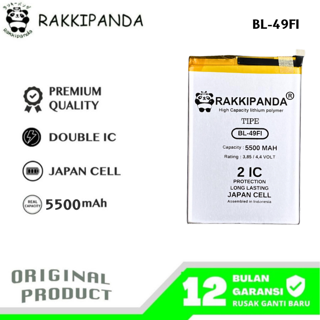RakkiPanda - BL-49FI Itel Vision 1 Plus / Vision 3 Batre Batrai Baterai