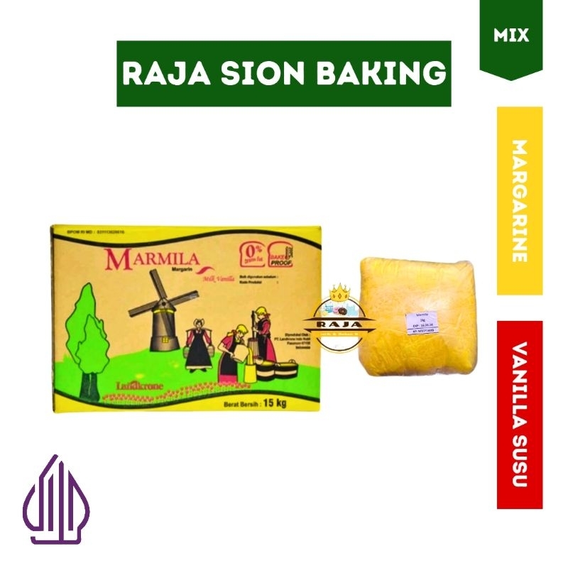 

Marmila Margarine Serbaguna Rasa Susu Vanilla 1 KG