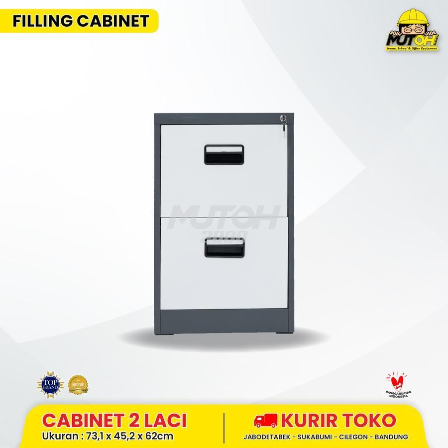 MUTOH CURVE E | Filling cabinet besi 2 laci 2 susun
