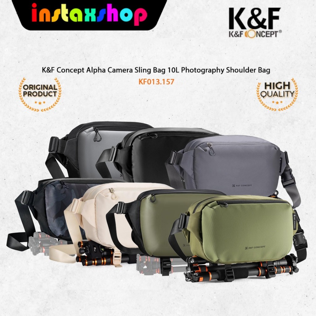K&F Concept Alpha Camera Sling Bag 10L Photography Shoulder Bag KNF