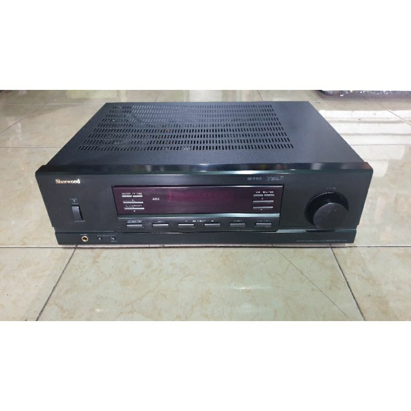power amplifier 4channel sherwood rx-5502 stereo intergrated riciever home audio second bekas normal