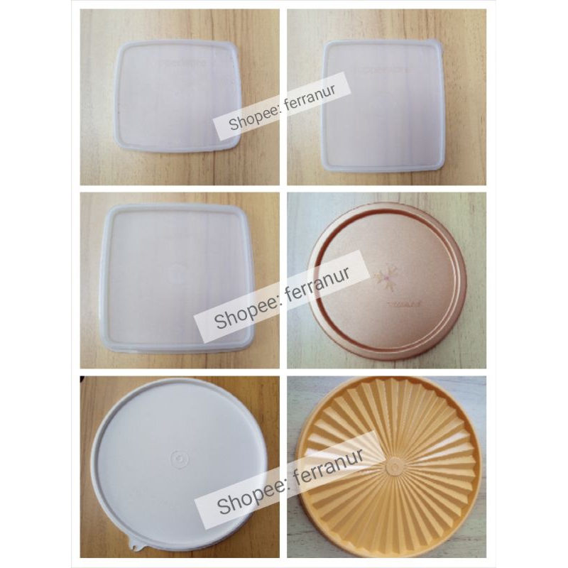 Tutup seal Giant Canister maxi canister rantang carry all set square away square round tupperware