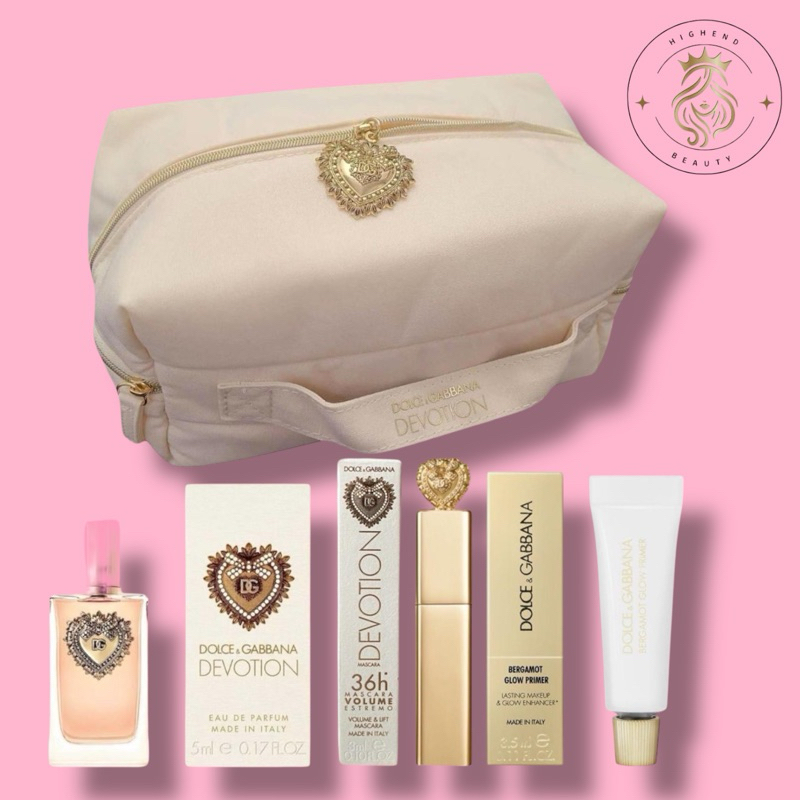 Dolce & Gabbana Devotion Gift Set Isi 3 Item + Large Pouch